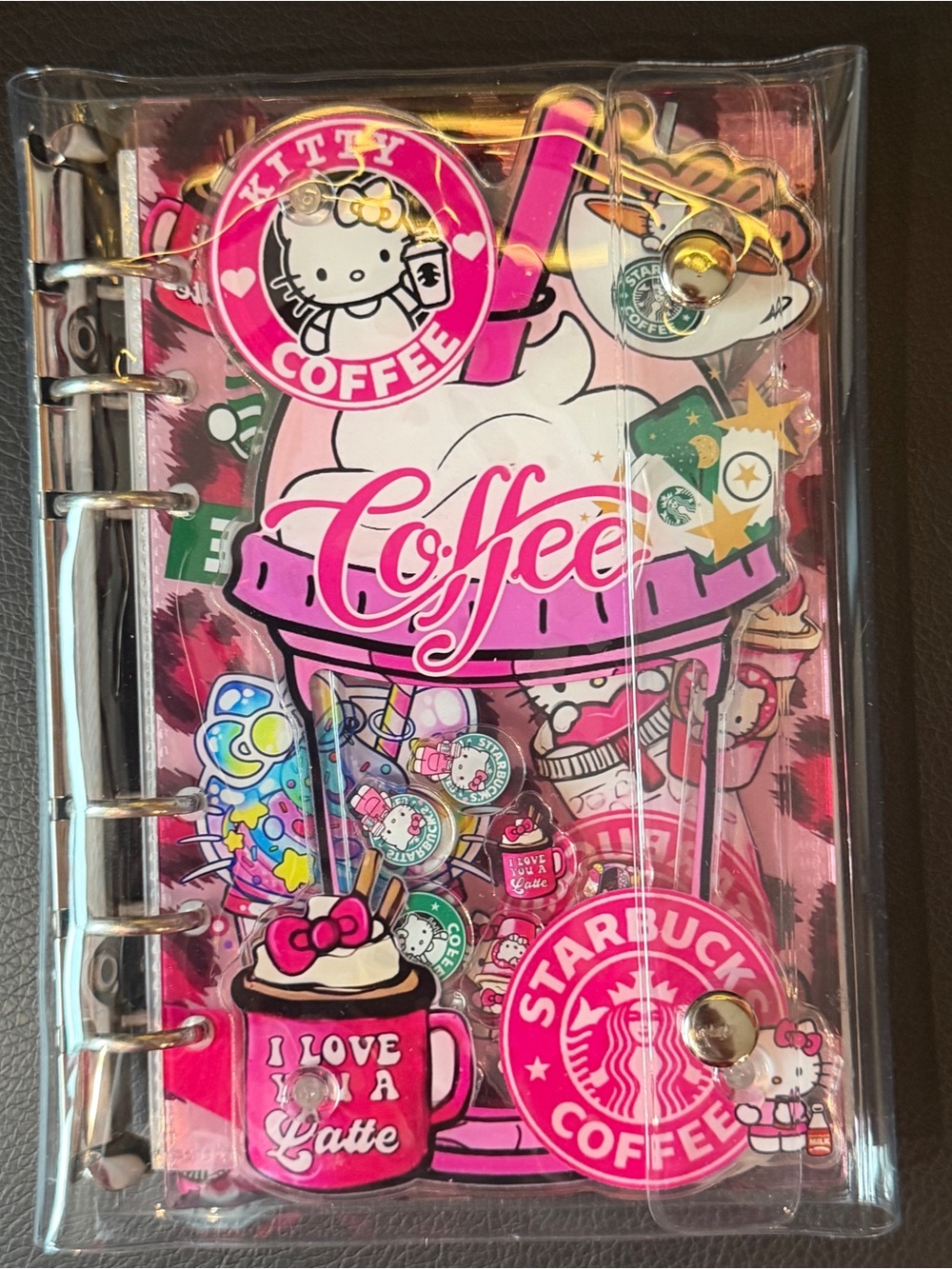 Hello Kitty x Starbucks Coffee Shaker Binder